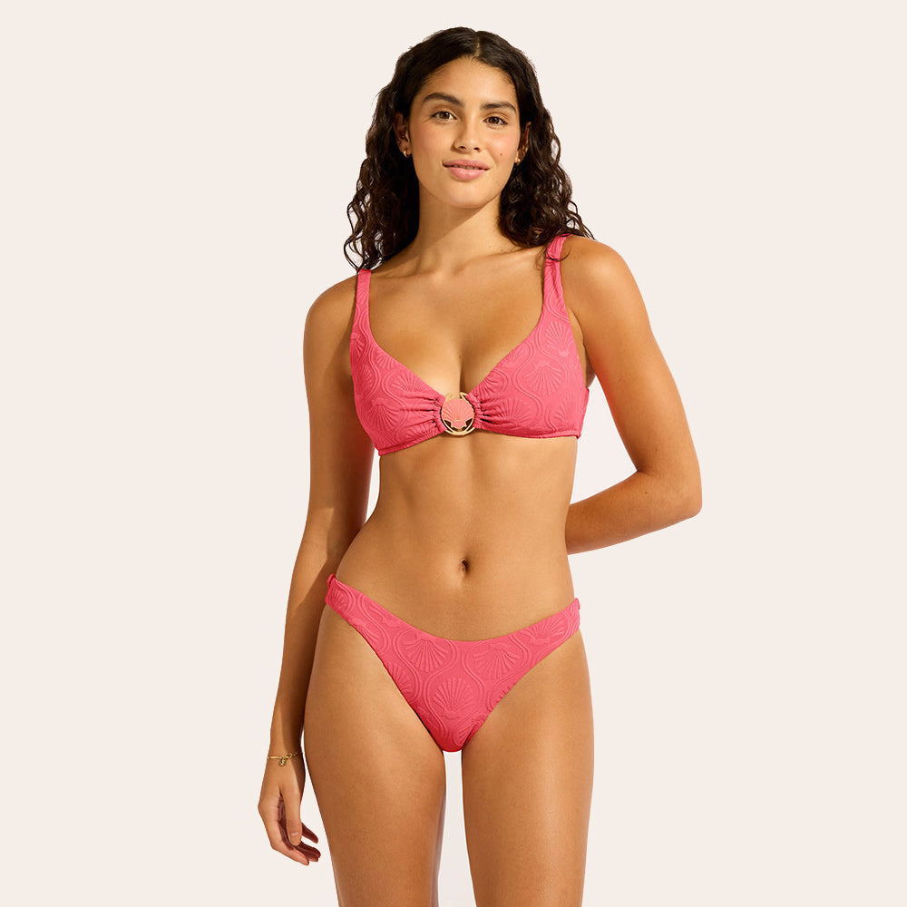 Luna Ring Front Tank Bikini Top - Women
