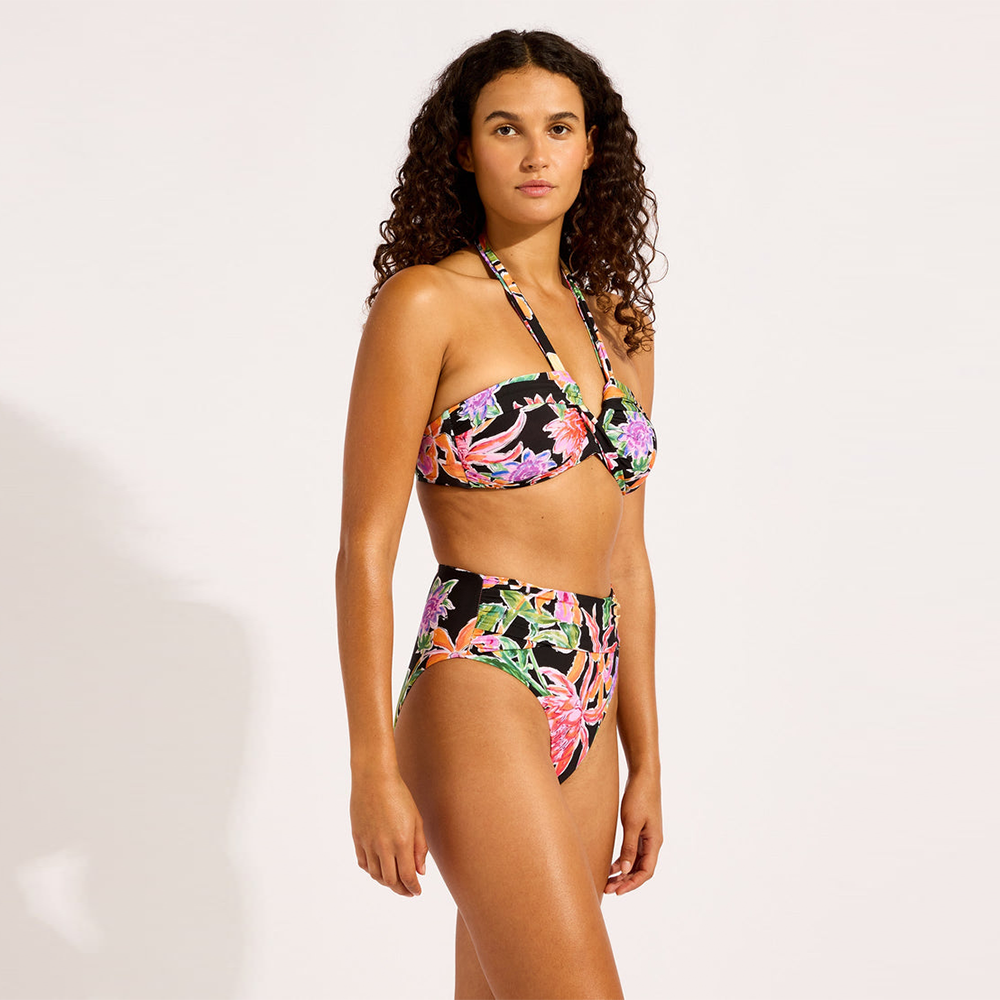 Hothouse Flowers Halter Bandeau Bikini Top - Women