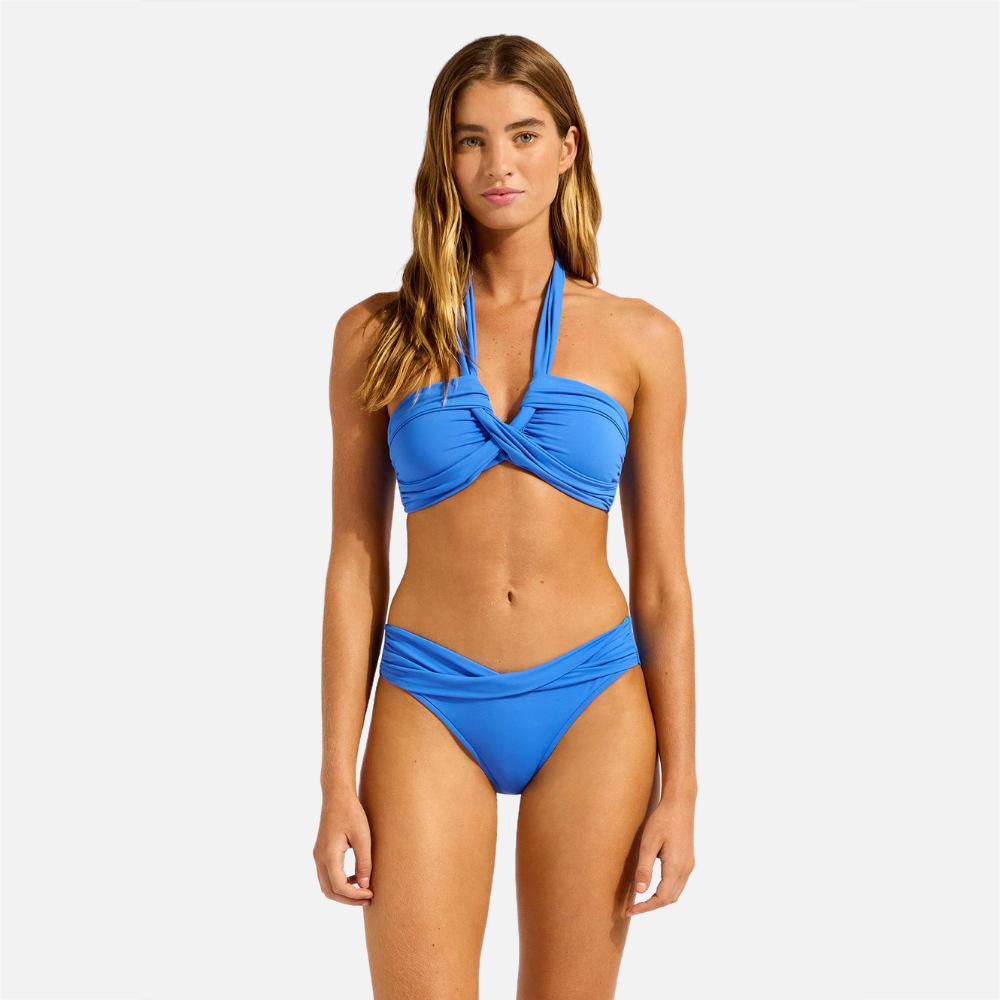 Collective Halter Bandeau Bikini Top - Women