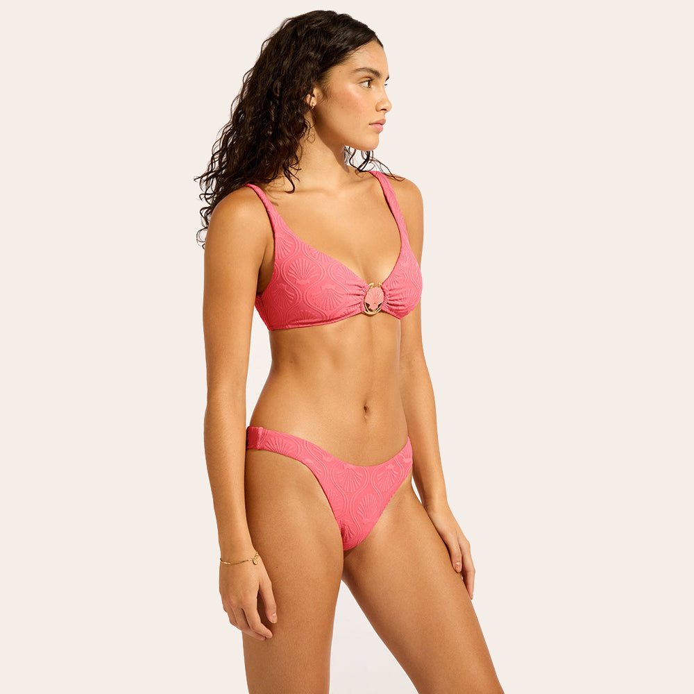 Luna High Cut Bikini Bottom - Women