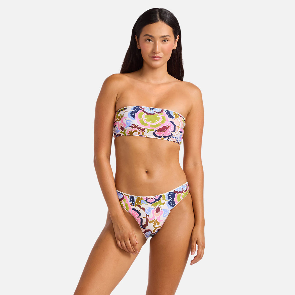 Sea Blossom Hipster Bikini Bottom - Women