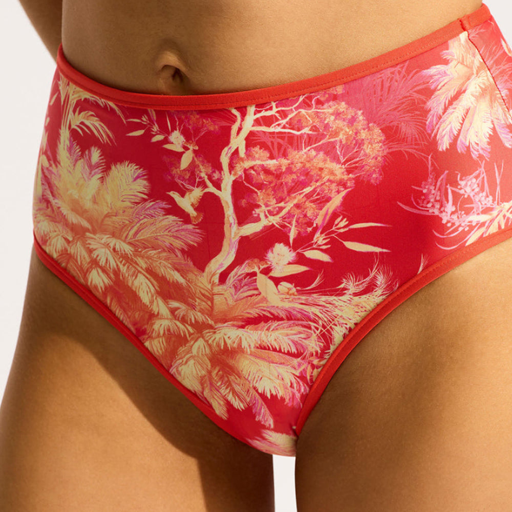 Marbella High Waisted Bikini Bottom - Women