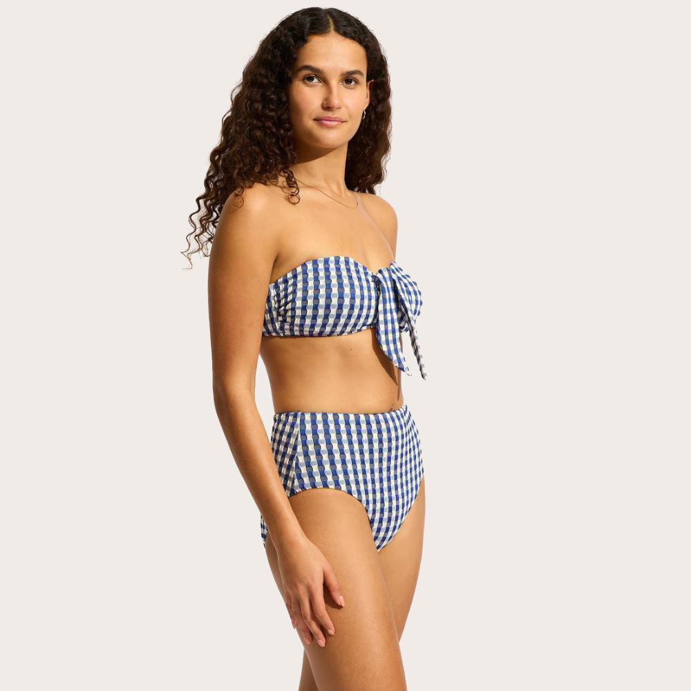 Bella High Waisted Bikini Bottom - Women