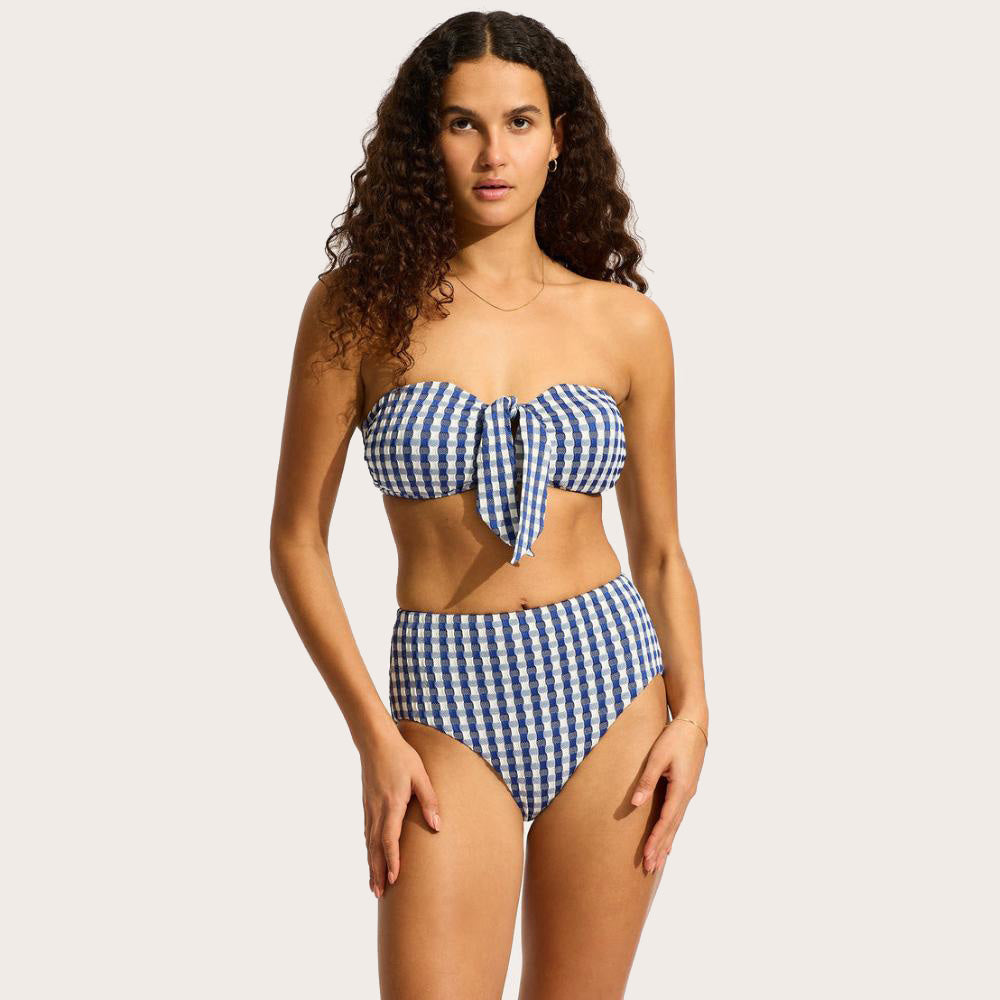 Bella High Waisted Bikini Bottom - Women