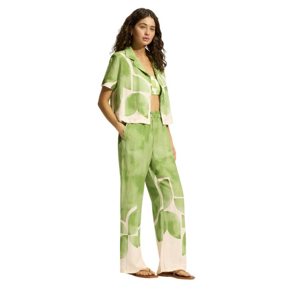 Sunray Cropped Shirt - Women