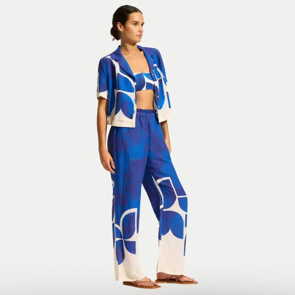 Sunray Cropped Shirt - Women