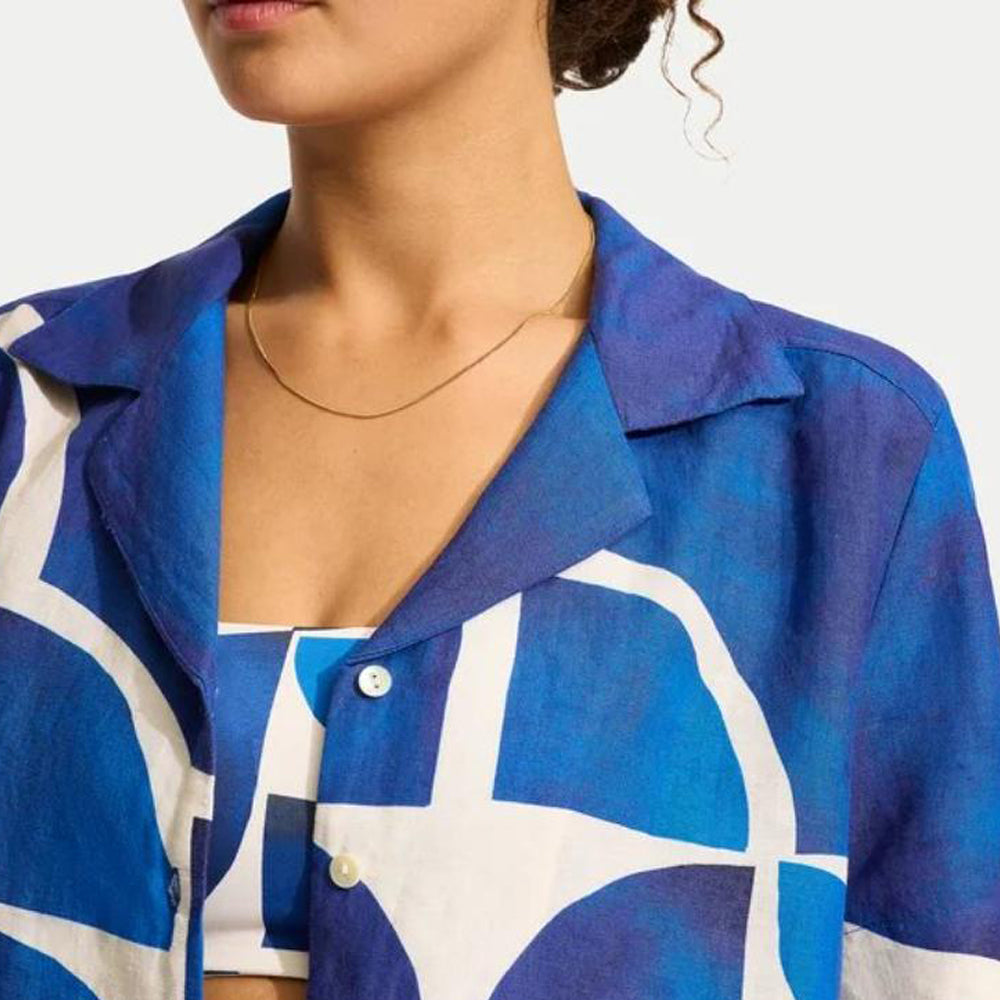 Sunray Cropped Shirt - Women