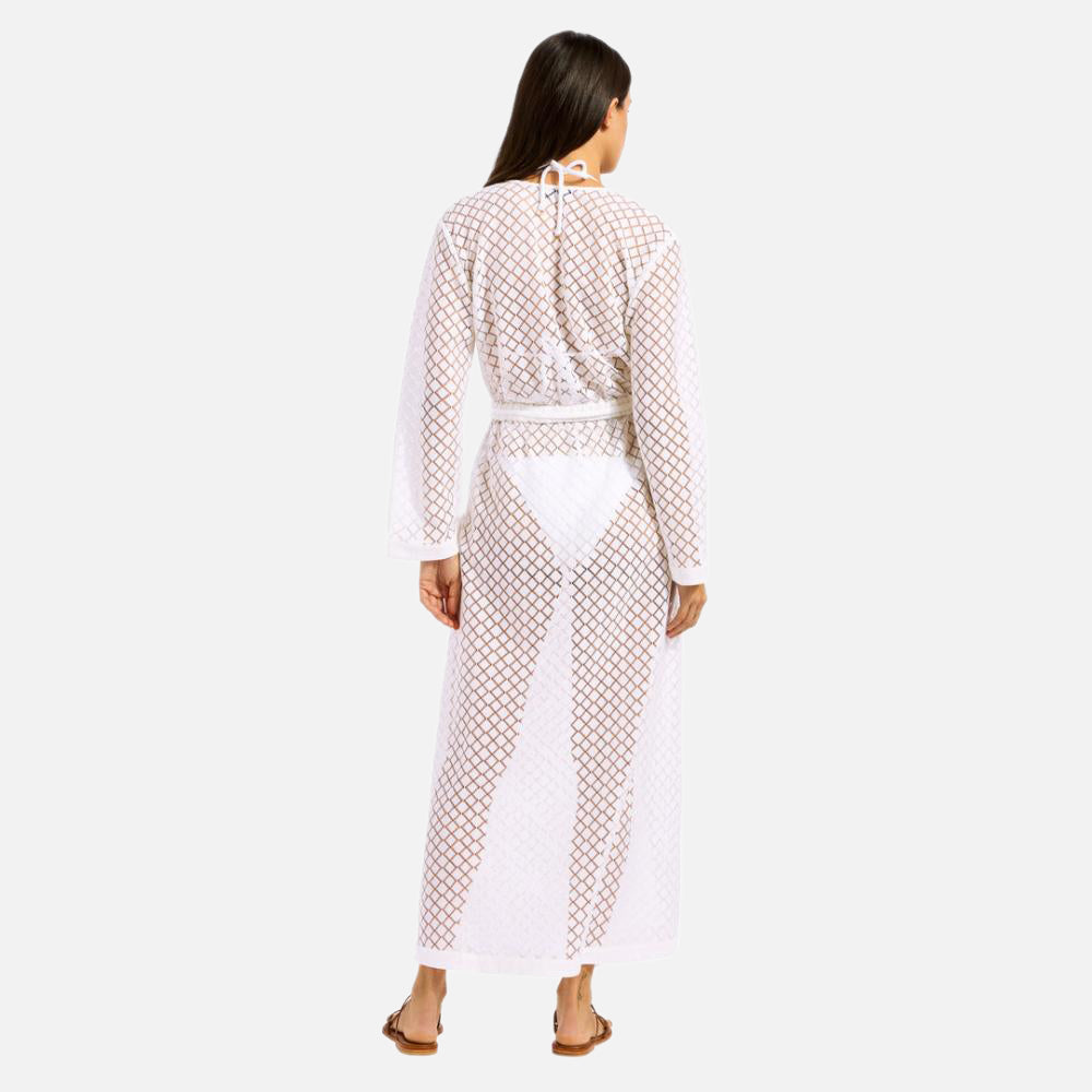Beach Edit Gathered Lace Cover-Up - Women