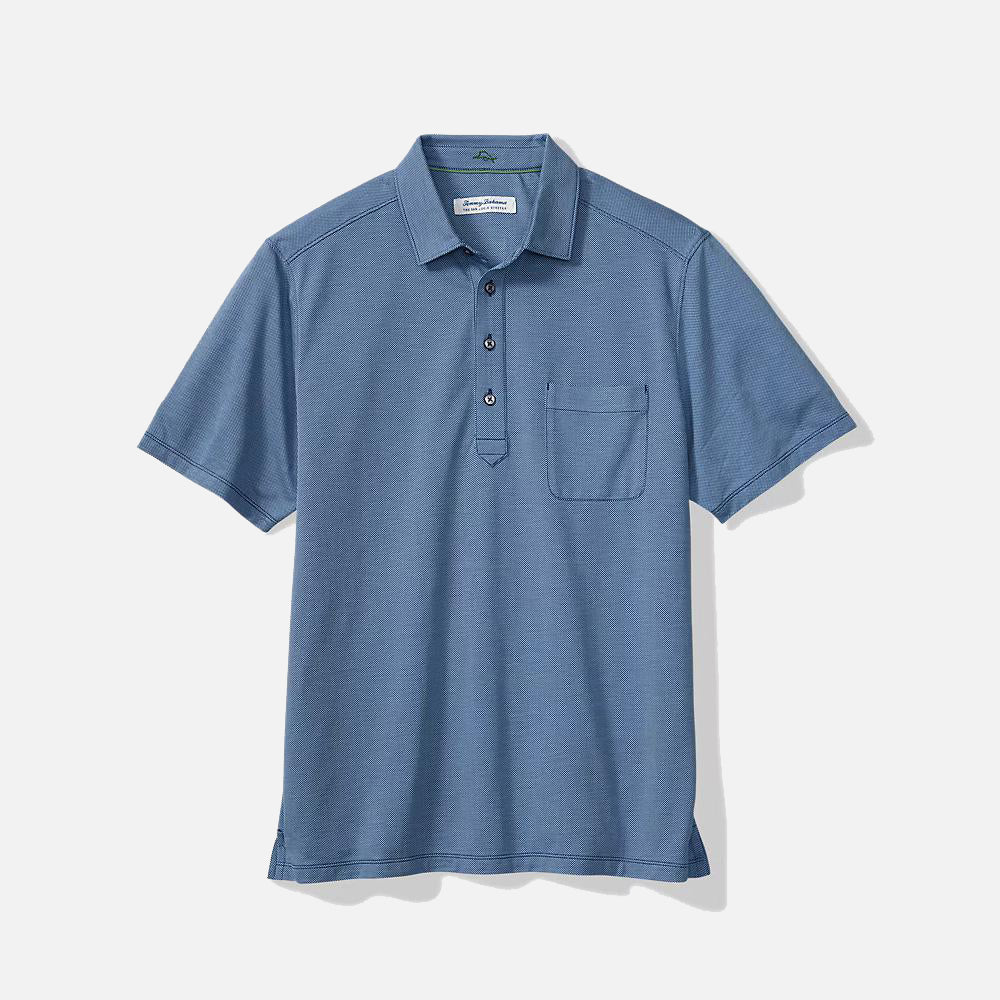 San Lucio Stretch Knit Polo - Men