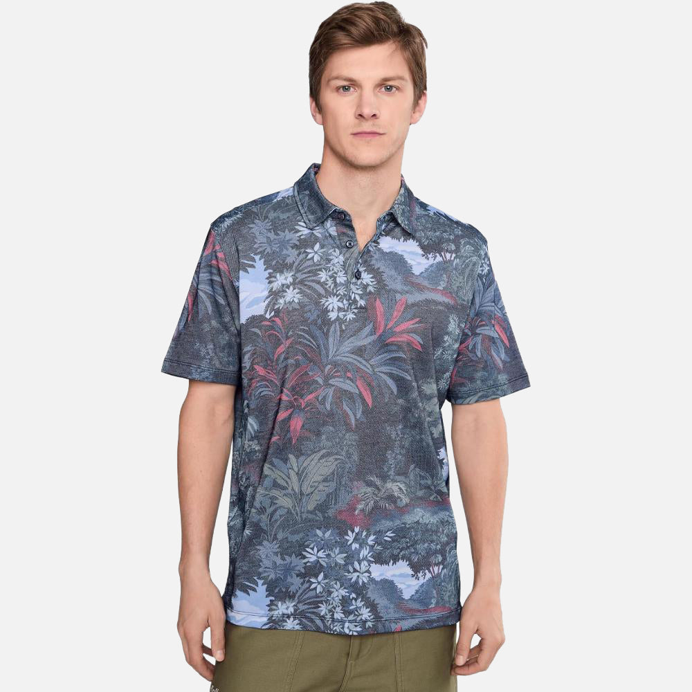 Geneva Jungle Printed Polo Shirt - Men