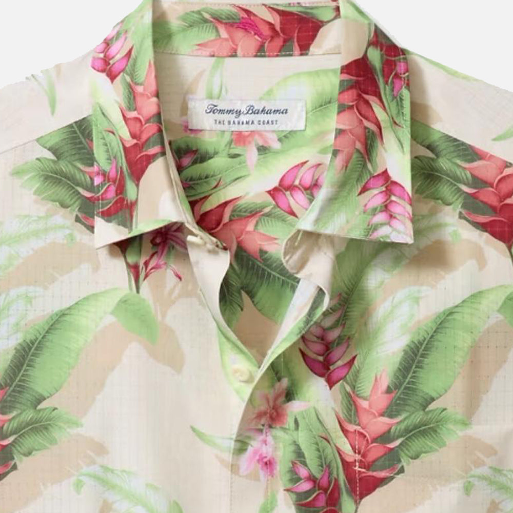 Bahama Coast Paradise Blooms IslandZone Shirt - Men