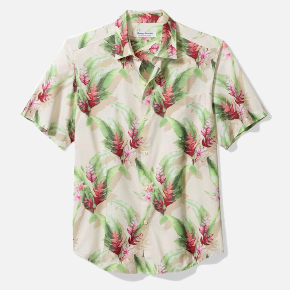 Bahama Coast Paradise Blooms IslandZone Shirt - Men