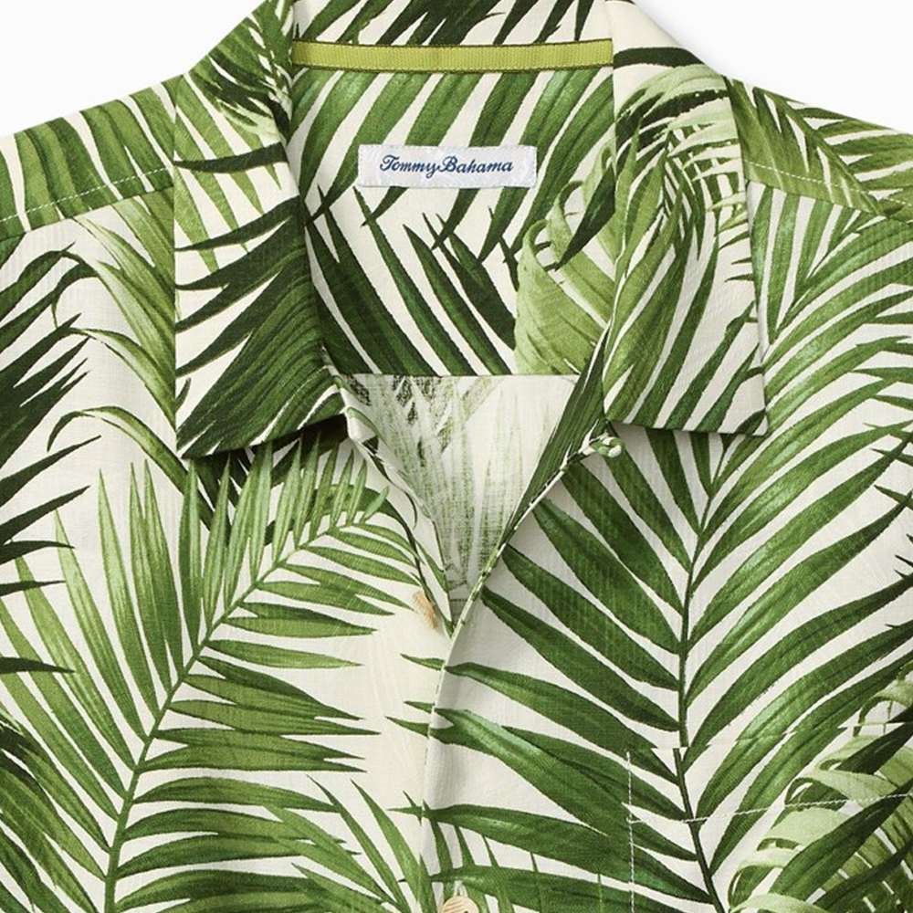 Palm Patrol Silk Camp Shirt - Men