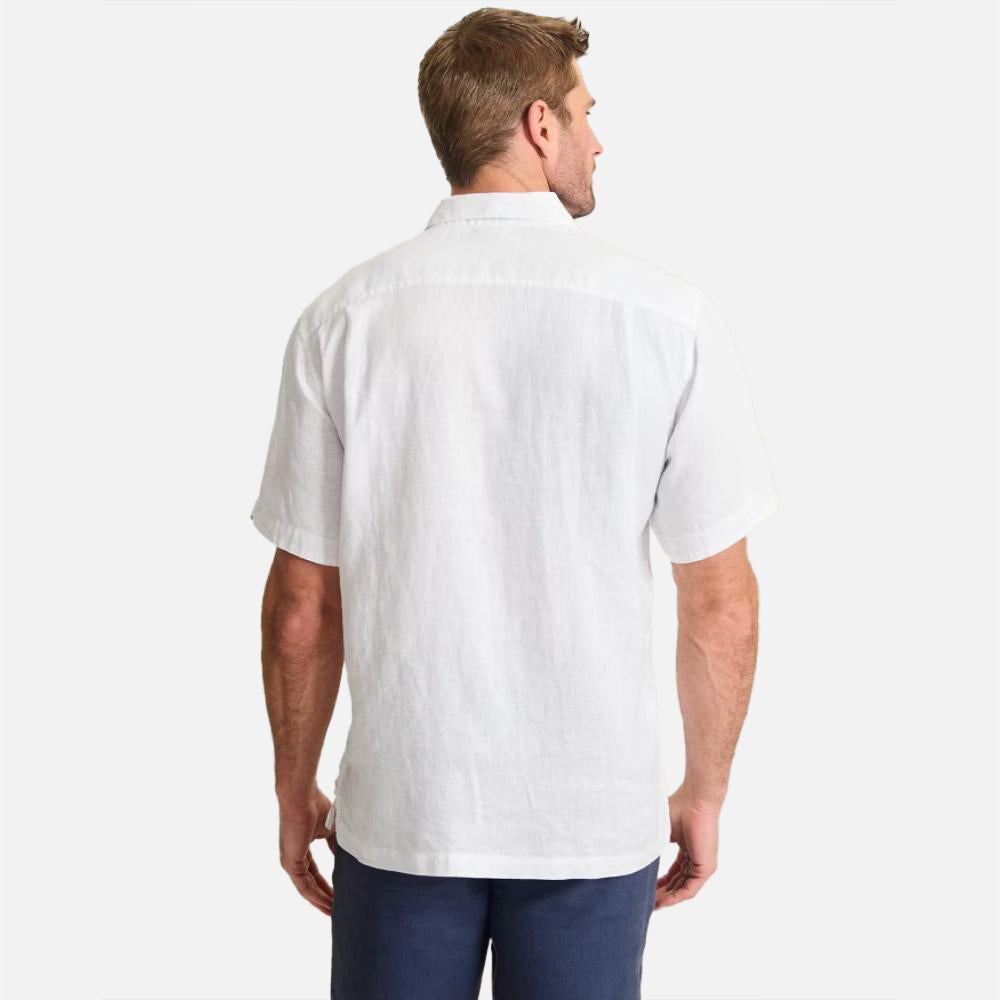 Paradise Breezer Linen Short-Sleeve Shirt - Men