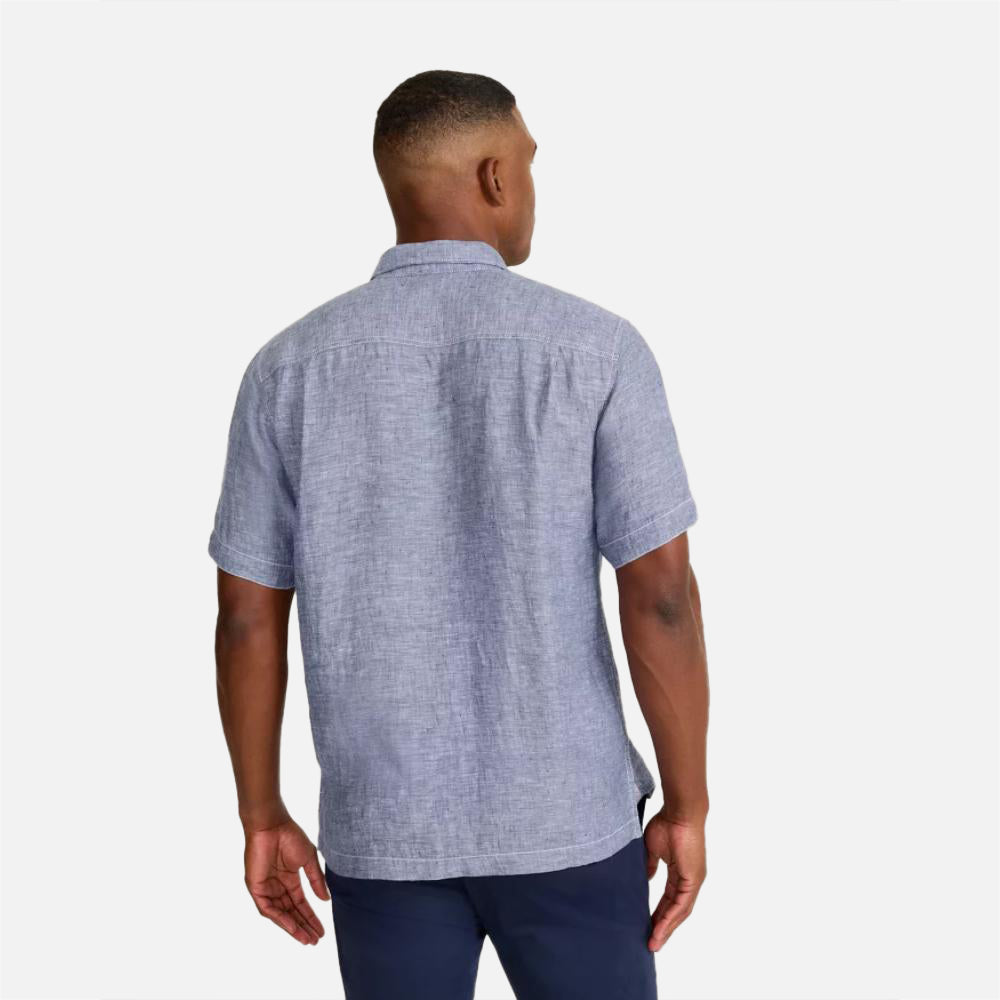Paradise Breezer Linen Short-Sleeve Shirt - Men