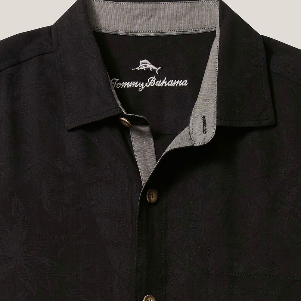 Drinks Well With Others Embroidered Silk Camp Shirt - Men