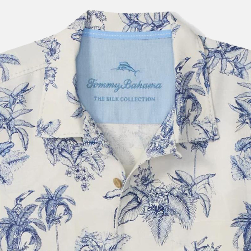 Toucan Toile Silk Camp Shirt - Men