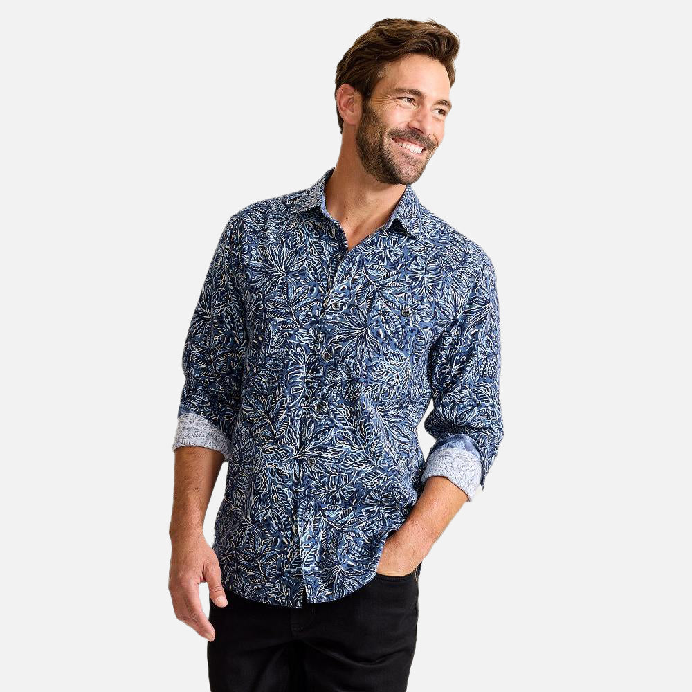 Canyon Beach Petina Palms Flannel Shirt - Men