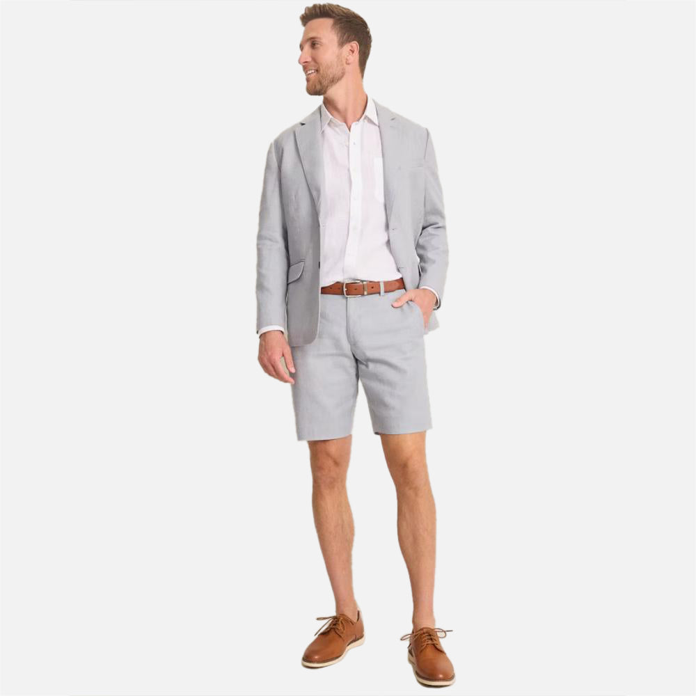 Latigo Beach Linen-Blend Flat-Front 10-Inch Shorts - Men