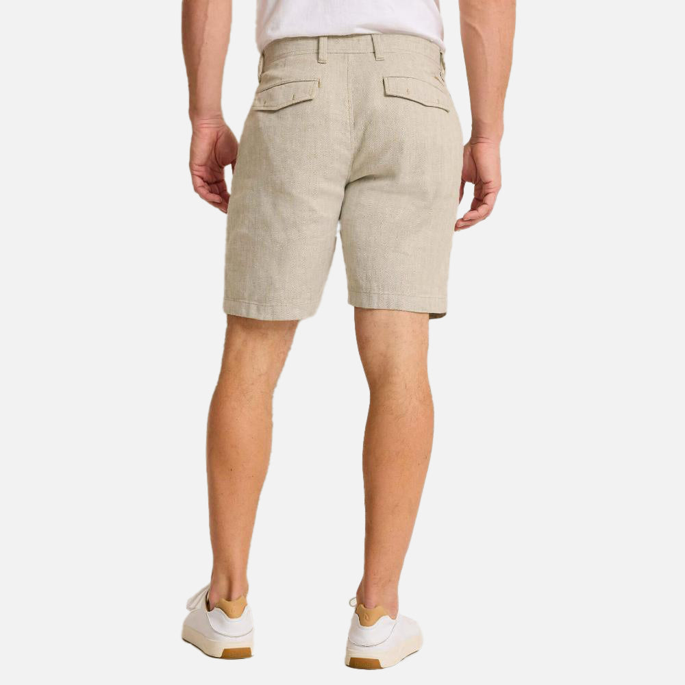 Beach Coast Stretch-Linen 9-Inch Shorts - Men