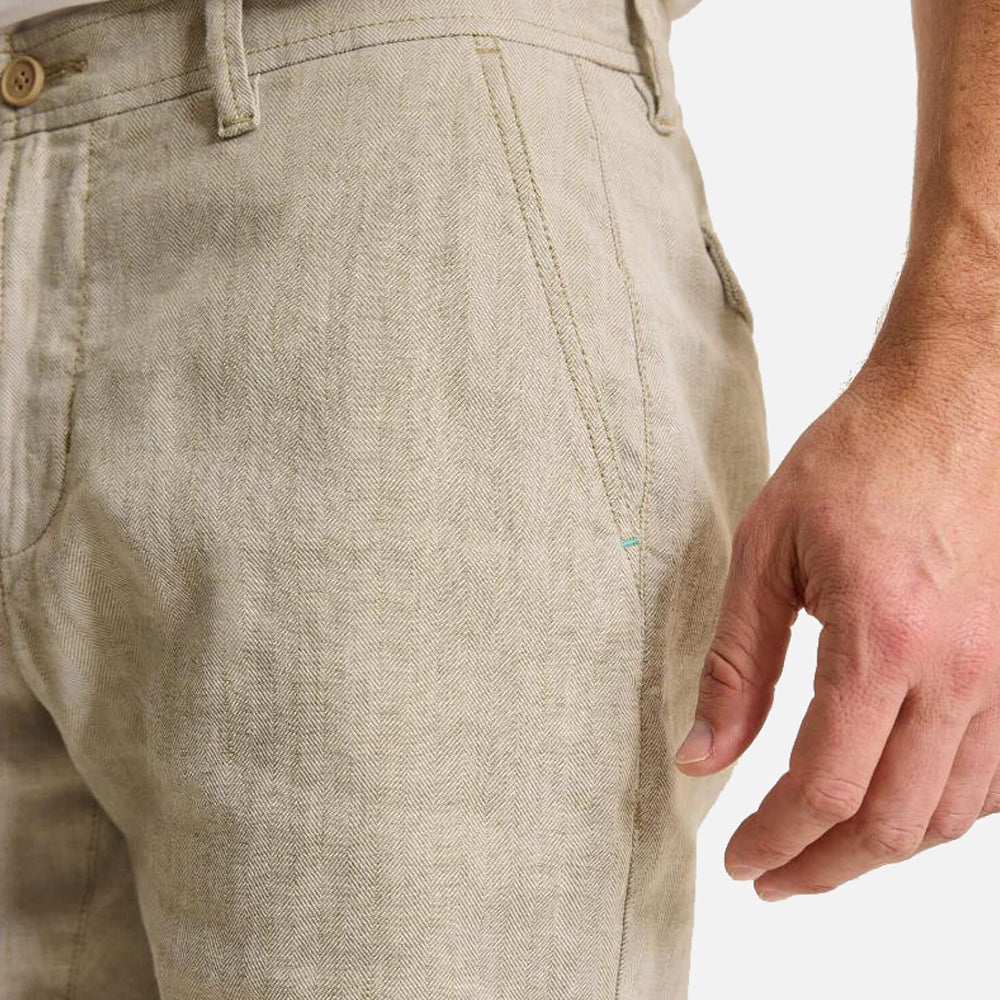 Beach Coast Stretch-Linen 9-Inch Shorts - Men