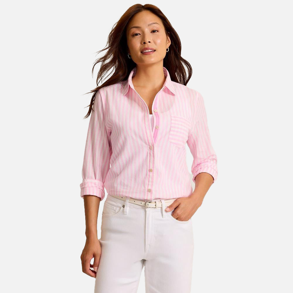 Oceanic Oasis Voile Long-Sleeve Top - Women
