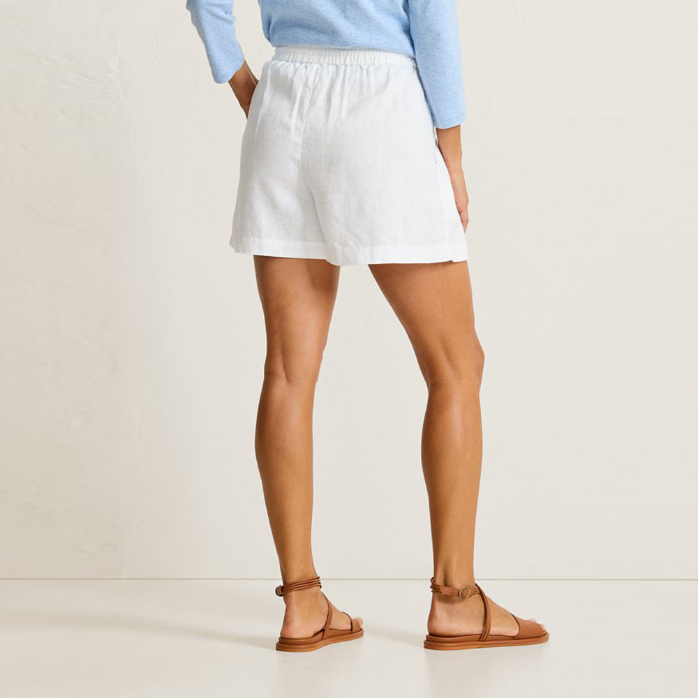 Two Palms High-Rise Linen Easy Shorts - Women