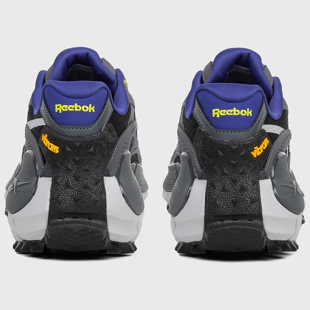 Reebok Zig Kinetica 2.5X Shoes In Black/Pure Grey 7/Pure Grey 3