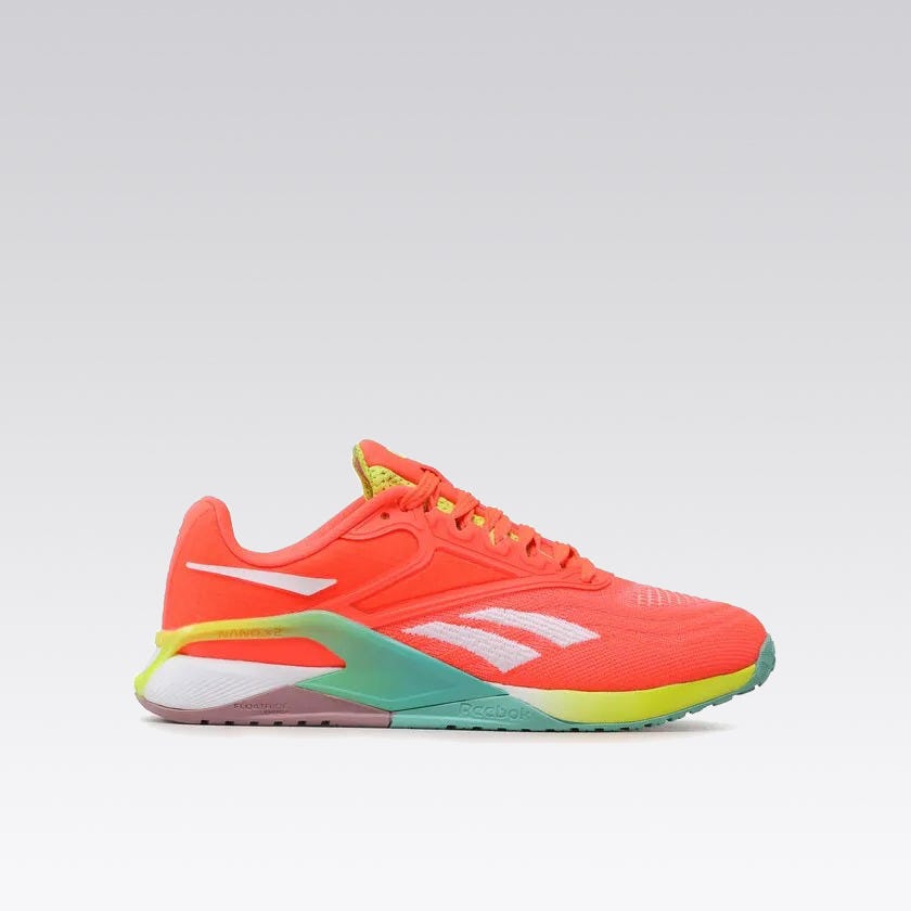Reebok Nano X2 In Orange Flare/Ftr White/Acid Yellow
