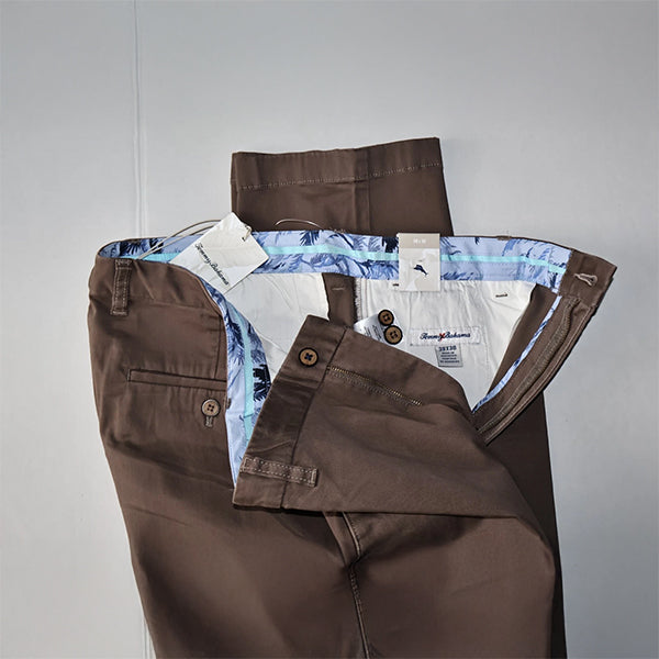 Boracay Flat-Front Chino Pants - Men