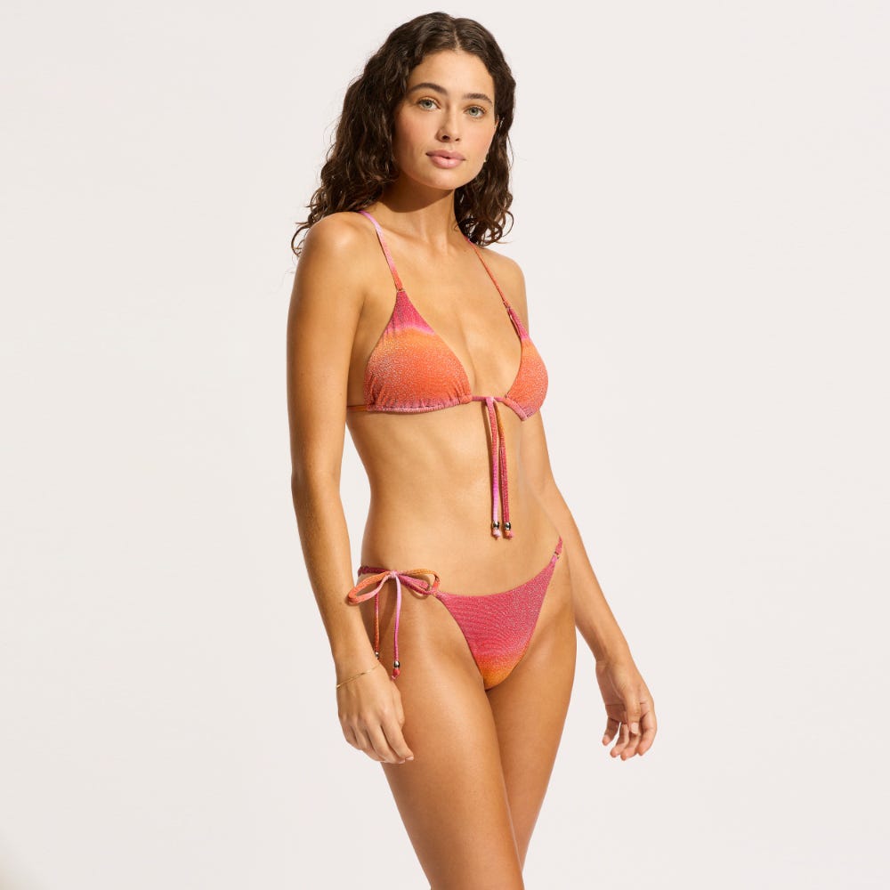 Spectrum Slide Tri Bikni Top - Women