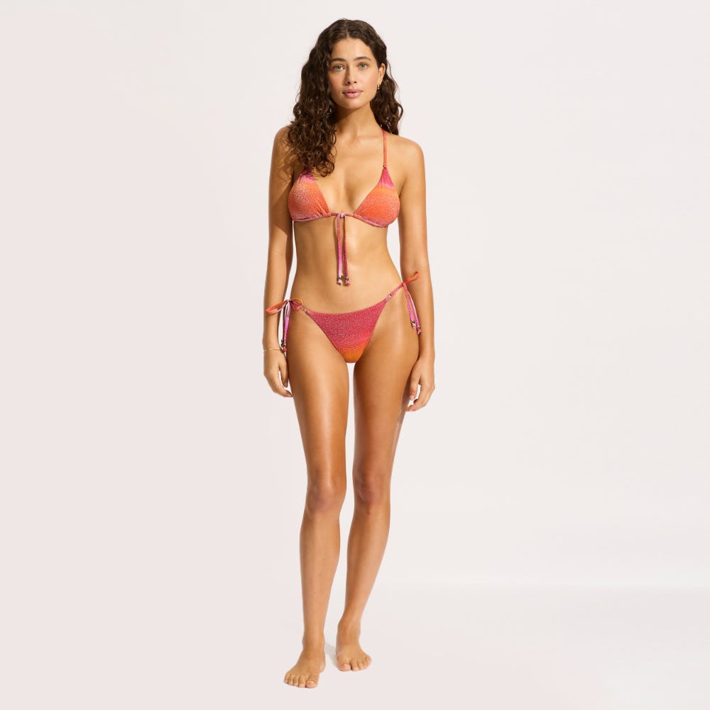 Spectrum Slide Tri Bikni Top - Women