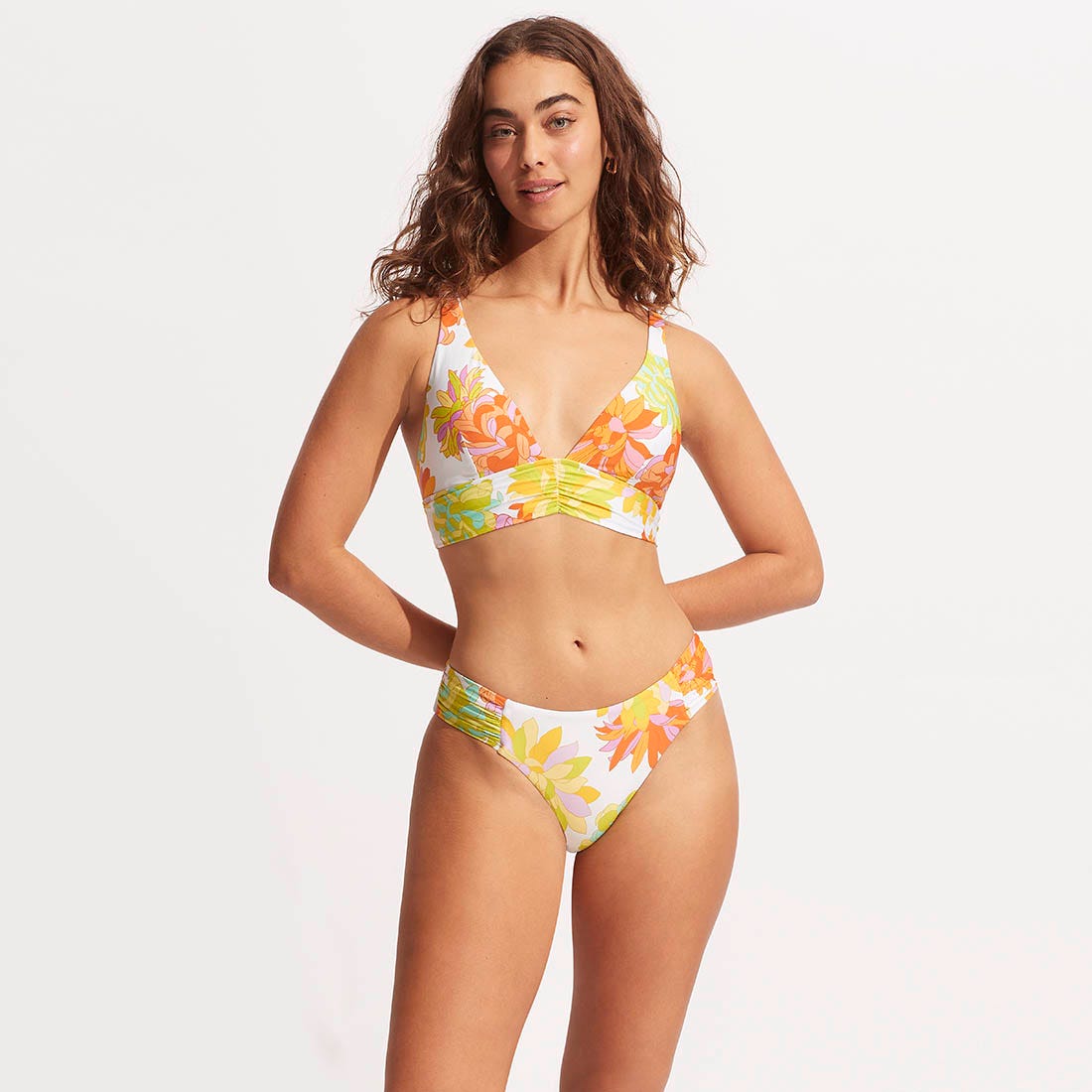 Palm Spring Ruched Side Retro - Women