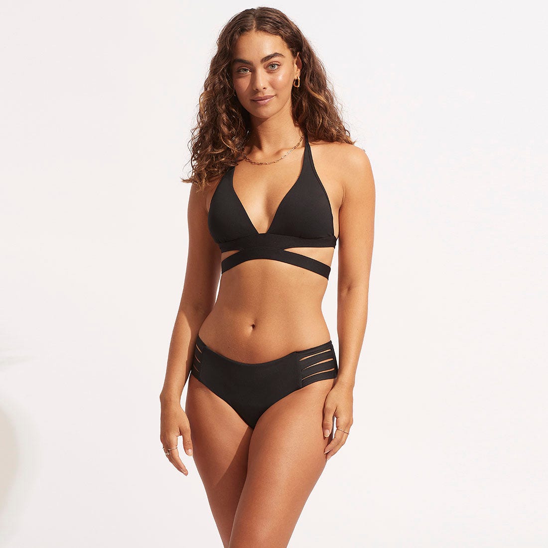 Collective Multi Strap Hipster Pant - Women