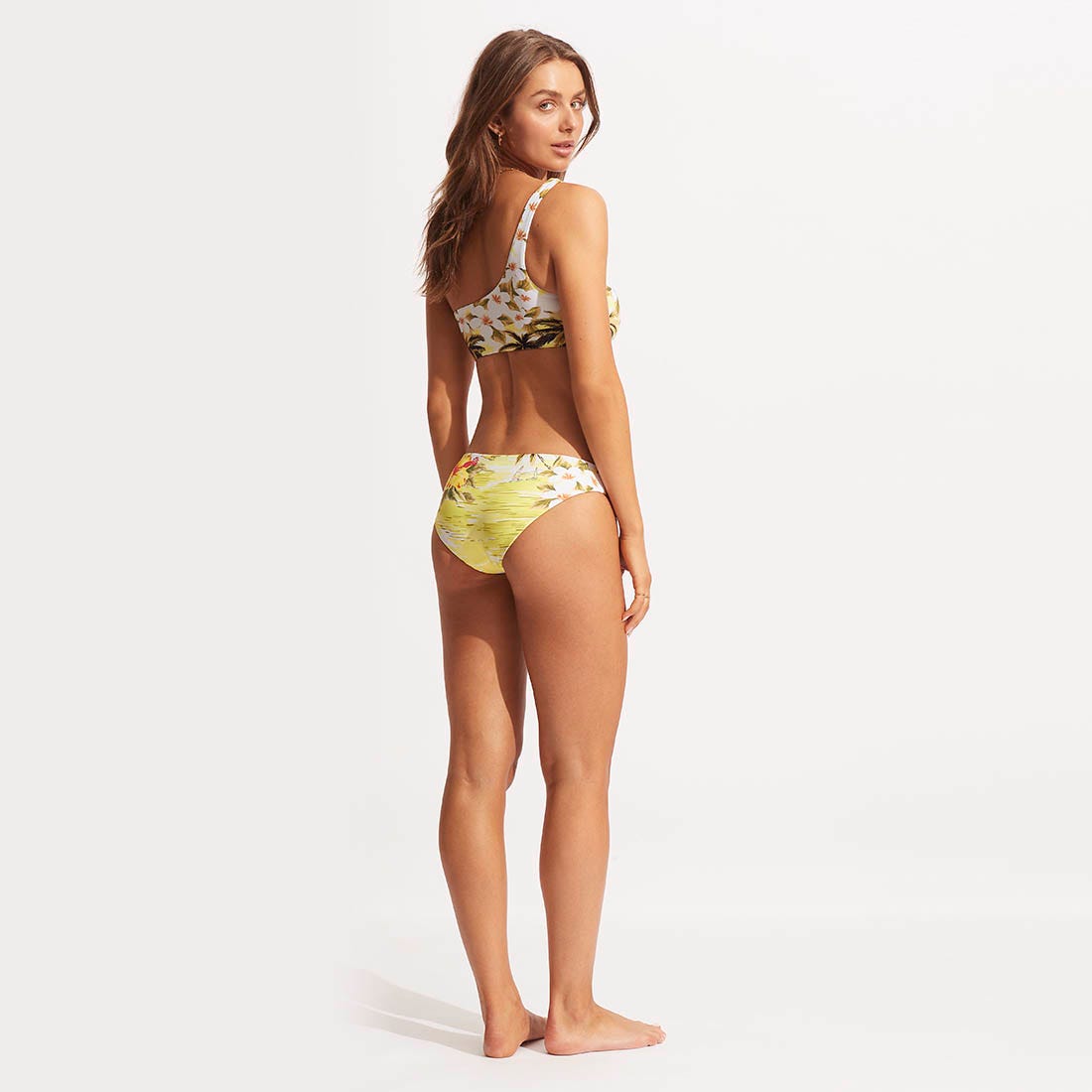 Seafolly Reversible Hipster In Wild Lime - 8