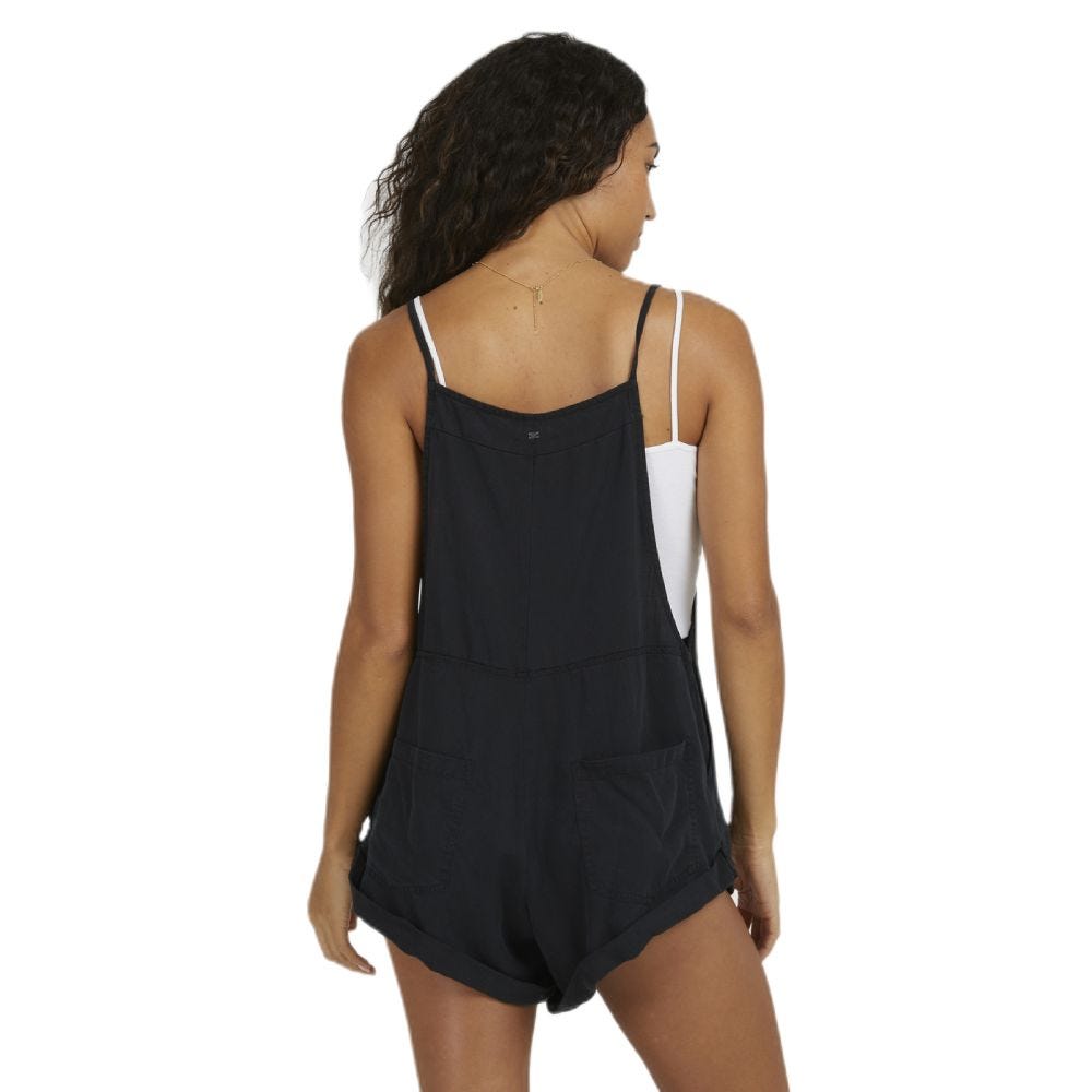 Billabong Wild Pursuit Woven Dress In Black - XS