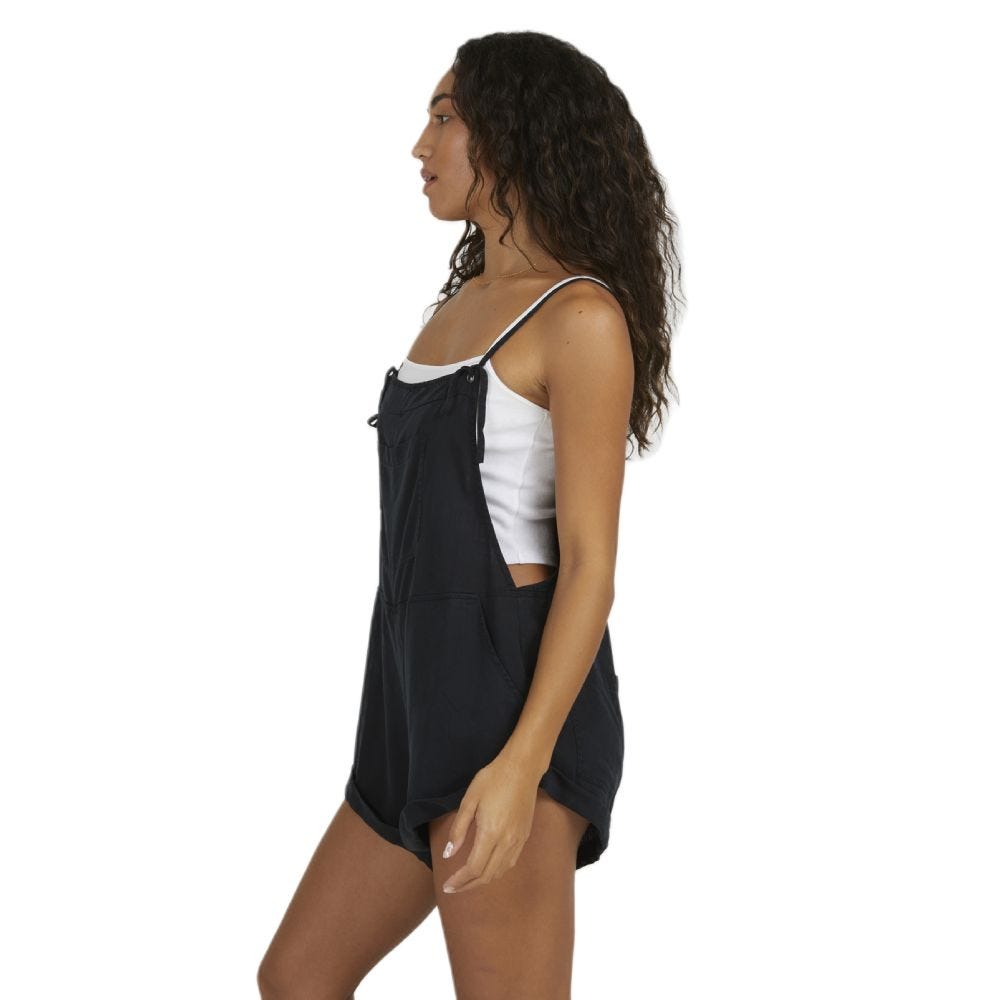 Billabong Wild Pursuit Woven Dress In Black - XS