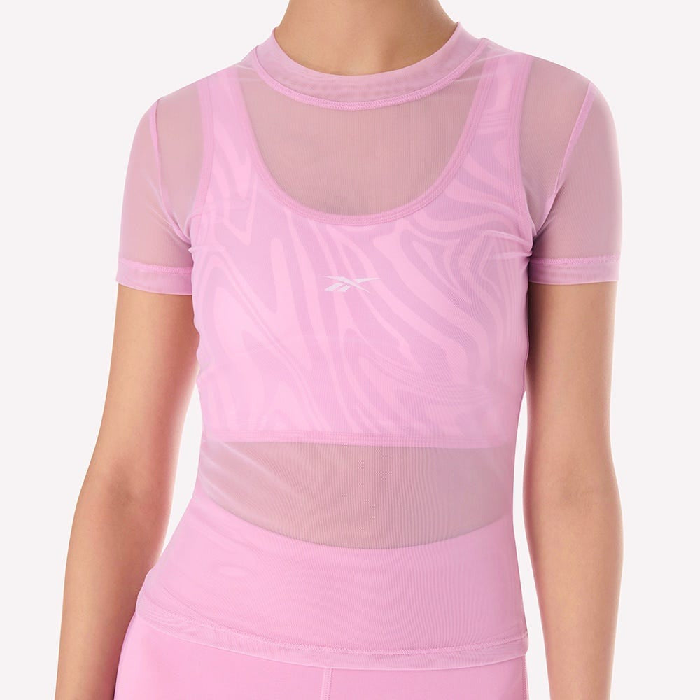 Mod Safari Mesh Tee - Women