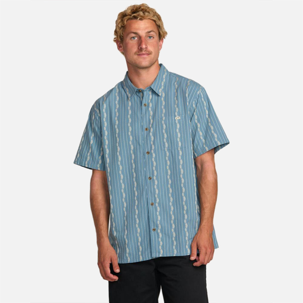 Sundays Jacquard Short Sleeve Shirt - Men
