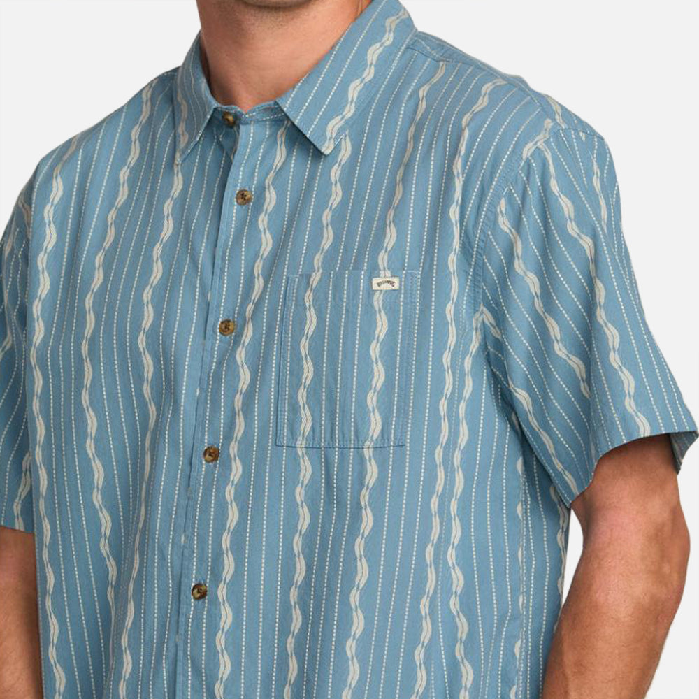 Sundays Jacquard Short Sleeve Shirt - Men