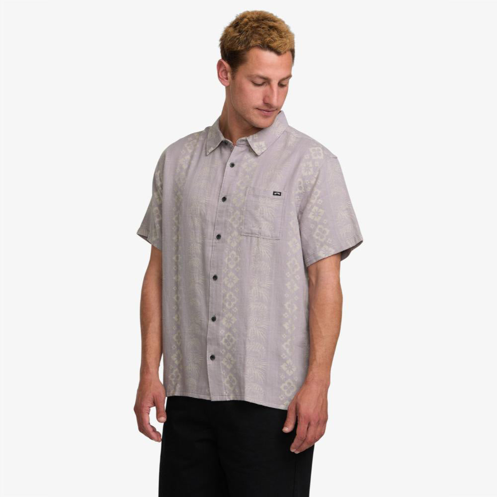 Sundays Jacquard Short Sleeve Shirt - Men