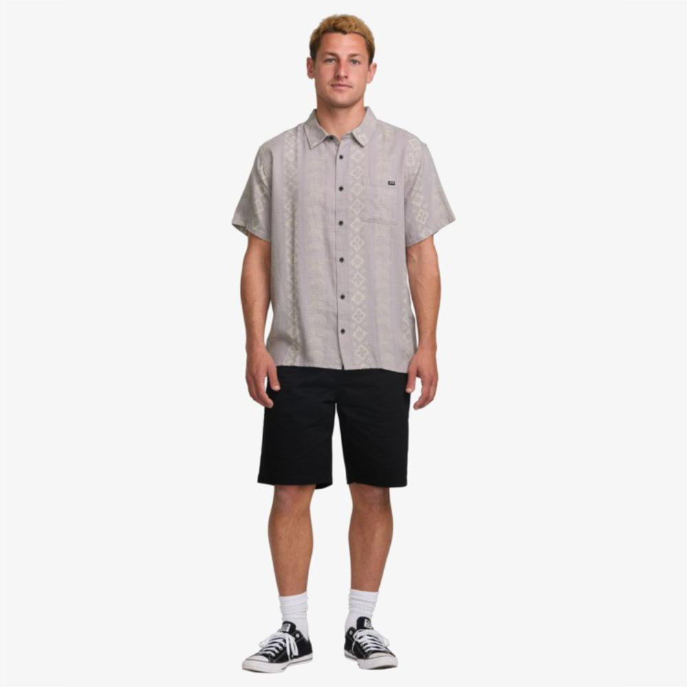 Sundays Jacquard Short Sleeve Shirt - Men