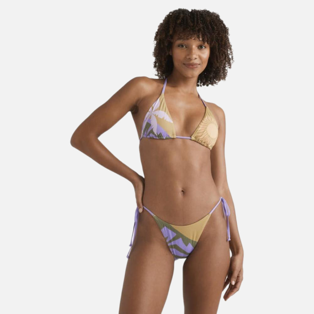 Feel The Heat Tie Side Hike Bikini Bottom - Women