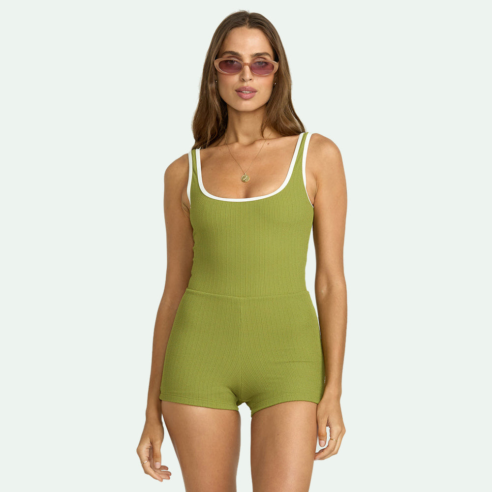 Sunrays Retro One-Piece Surf Suit - Women