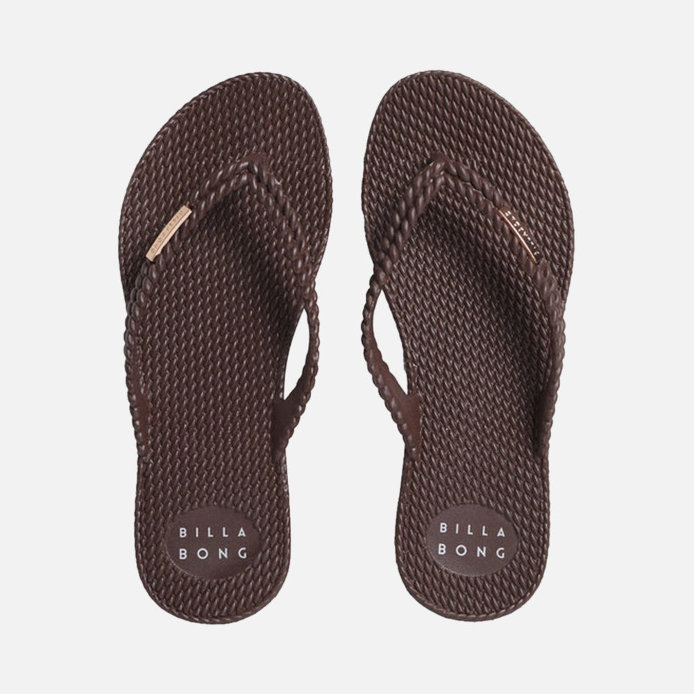 Kick Back Solid Thongs - Women