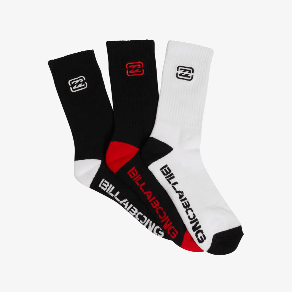 Bracket Wave Crew Socks - Men