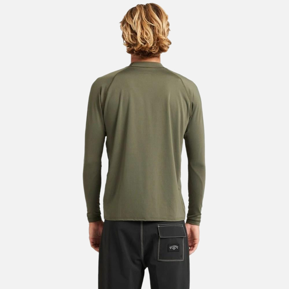 Boxed Arch Long Sleeve Rash Vest - Men