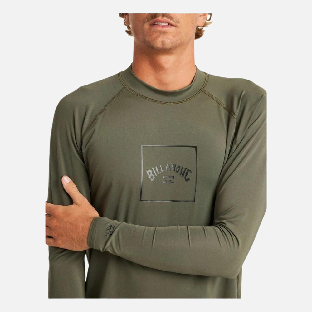 Boxed Arch Long Sleeve Rash Vest - Men