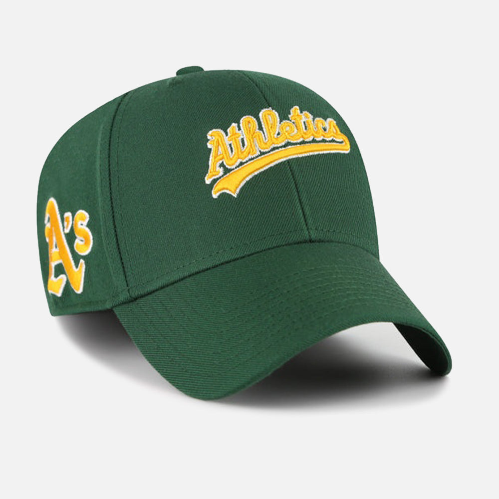 MLB Oakland Athletics Ballpark Script Shot MVP Adjustable Hat - Men