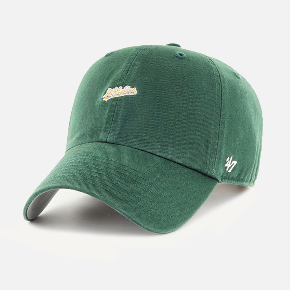 MLB Oakland Athletics Script Base Runner Clean UP Adjustable Hat - Men